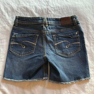 Justice Girls Jean shorts 14R